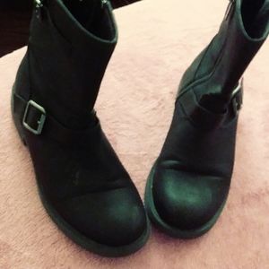 Black biker Boots 👢